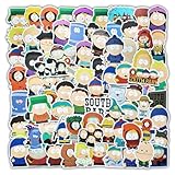 100枚サウスパークステッカーセット 防水 デカール 可愛い おしゃれ アニメステッカー 人気 ノートパソコン パソコン 荷物 スーツケース ギター 水筒 誕生日 文房具 バイク ヘルメット など用 (A13)