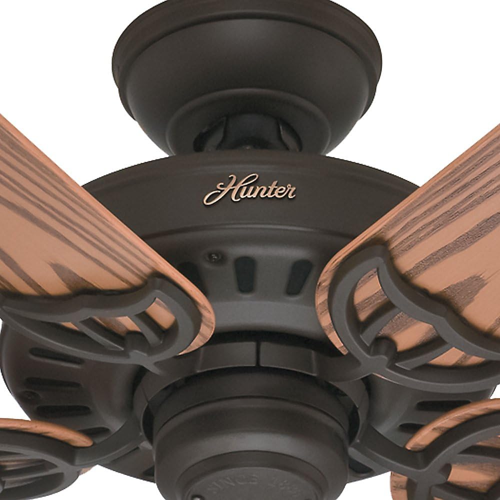Exclusive Discount 50% Price Hunter Bridgeport Indoor / Outdoor Ceiling Fan with Pull Chain Control, 52, New Bronze Hot Deals Hunter Bridgeport Indoor / Outdoor Ceiling Fan with Pull Chain Control, 52, New Bronze