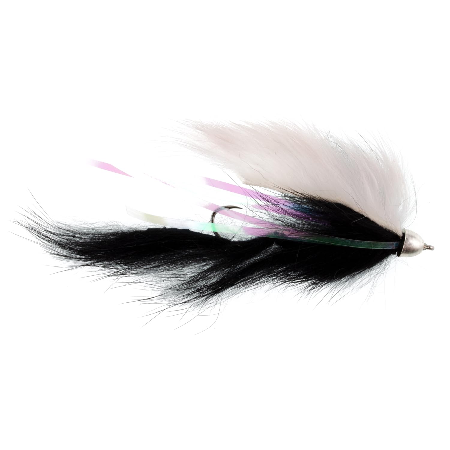The Fly Fishing Place Dolly Llama Stinger Streamer Flies Collection - Set of 4 Salmon Steelhead Trout Alaska Fly Fishing Flies - Hook Size 4