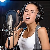 Vista 8 de Brazo de suspensión para micrófono con brazo de micrófono resistente para Blue Yeti, Hyperx Quadcast, soporte de micrófono ajustable con filtro