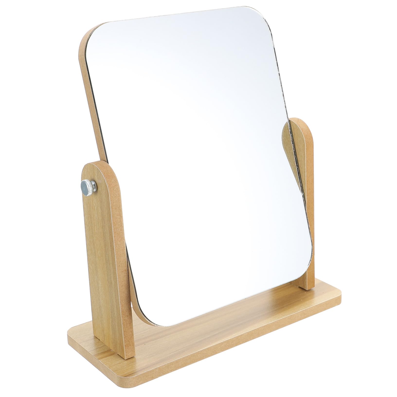 Miroir de maquillage pour chambre et salle de bain compact et décoratif