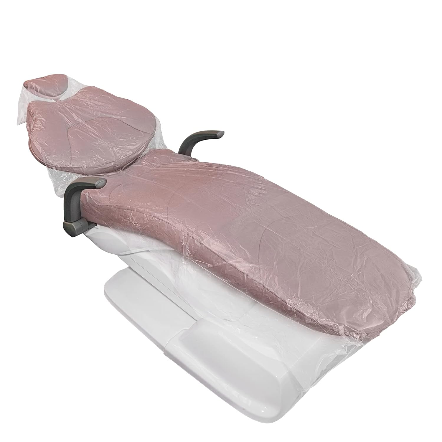 JMU 450 PCS Dental Full Chair Covers,Pack of 3, 48"x56" Disposable Clear Plastic Sleeve Protector
