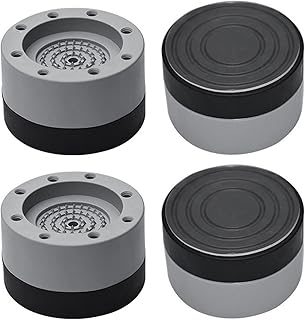 WZRY Pads antidérapants antidérapants, 4pcs Coussinets en Caoutchouc Pieds SansoTop Tapis de Religion Silencieux Silent Sault pour Lave-Linge AMORDS DE LA Livre DE Lave-LNIBLAGE Anti Vibration LEAMS