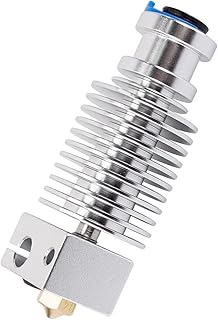 APAAZO E3D V6 Hotend +Bimetal Heatbreak For V6 Prusa Voron Remote Short Direct Heat Sink Range 1.75MM Compatible With Feeding 3D Printer Extruder (Color : V6 hotend Bimetal)