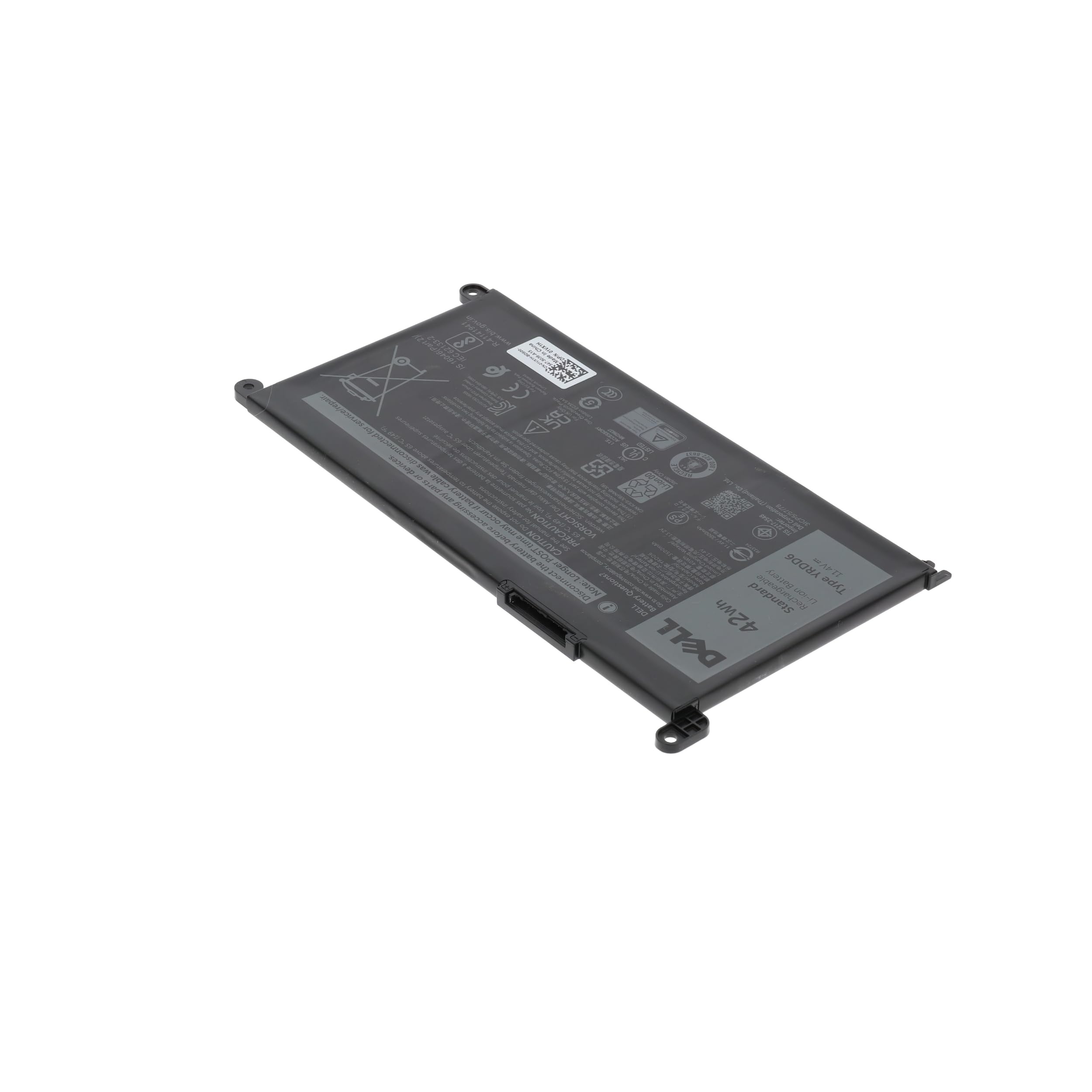 Dell Batteria a 3 celle VM732 1VX1H per Inspiron Latitude 3410 Vostro Series YRDD6 42Wh