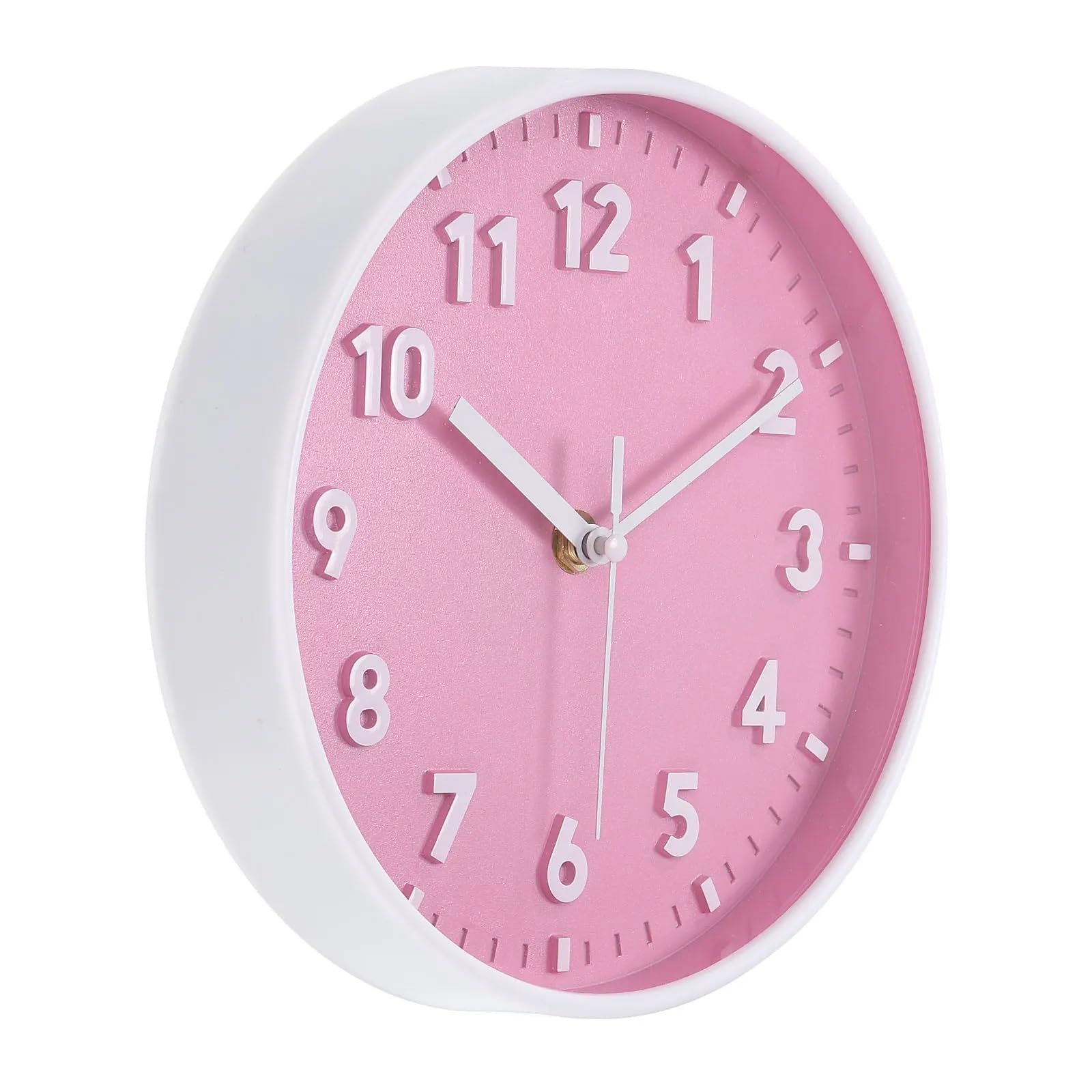 Reloj de pared redondo decorativo para organizar el tiempo en la oficina de casa