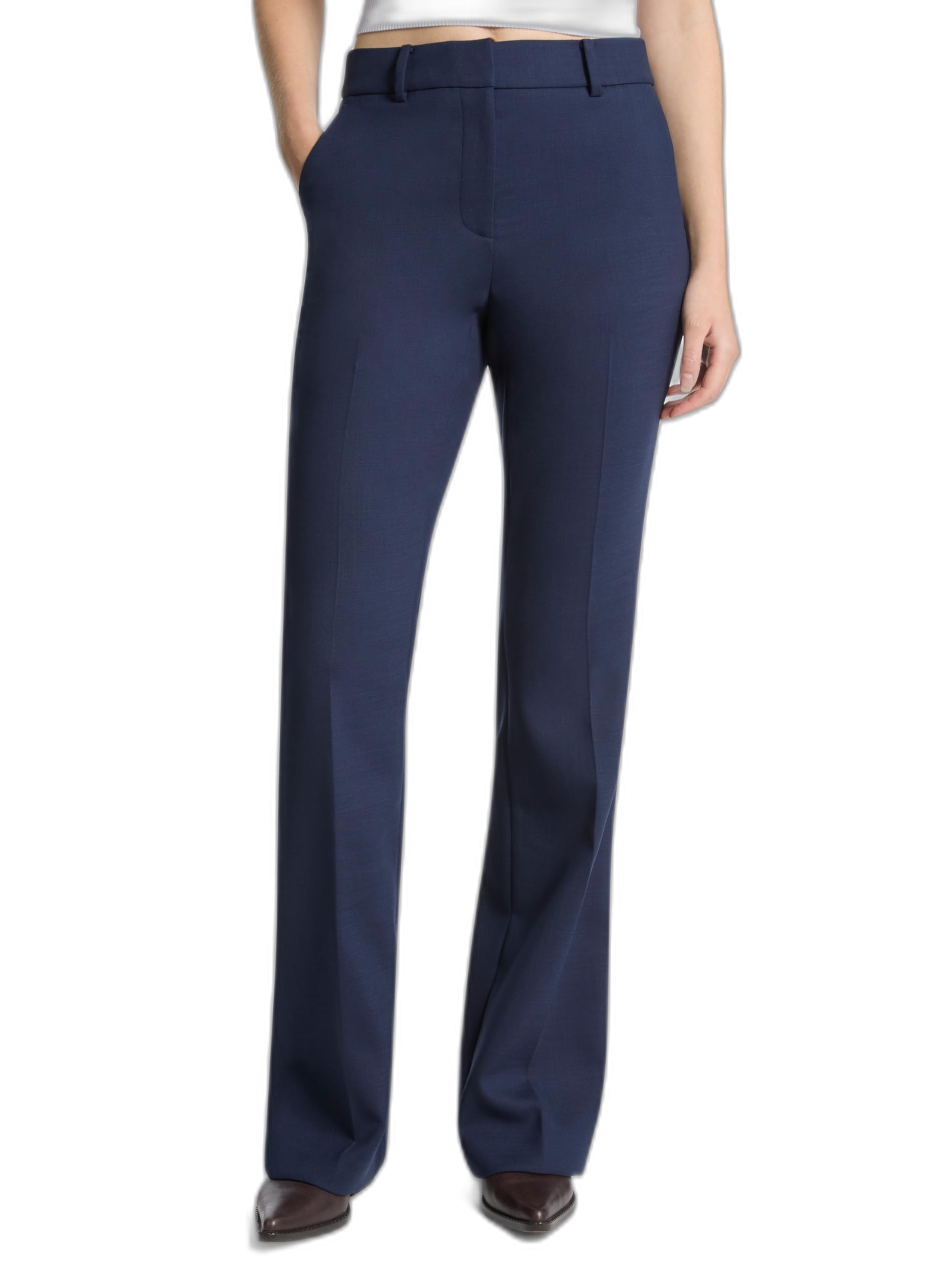 Michael Kors Womens Slim Bootcut Pant