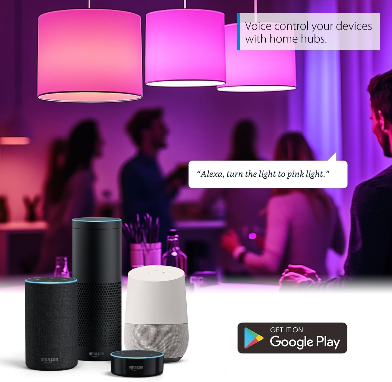 LVWIT Smart Light Bulb, WiFi Chandelier LED Bulb, E12 Base, 4.9W, 470Lm, 6Pk, Color Changing, Dimmable, Compatible with Alexa, Google Home, No Hub Required, B11, Warm White, 50000hrs Life