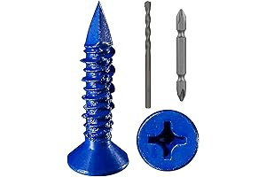 High-Quality Concrete Screws with Premium Drill Bit for Unwavering Hold