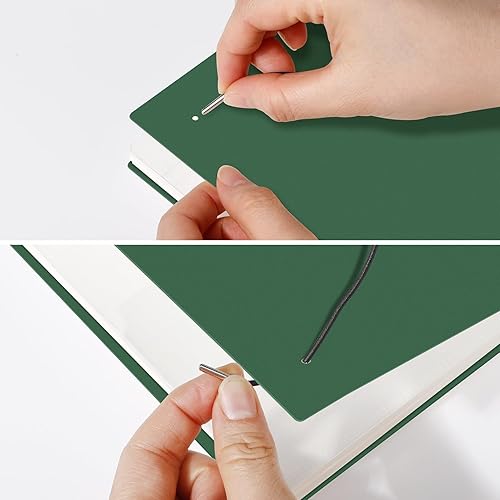 Vista 56 de AHGXG Diario de puntos y viñetas – Cuaderno de espiral de cuadrícula de puntos de 8.5 x 11 pulgadas, cuaderno de puntos grande A4, papel grueso