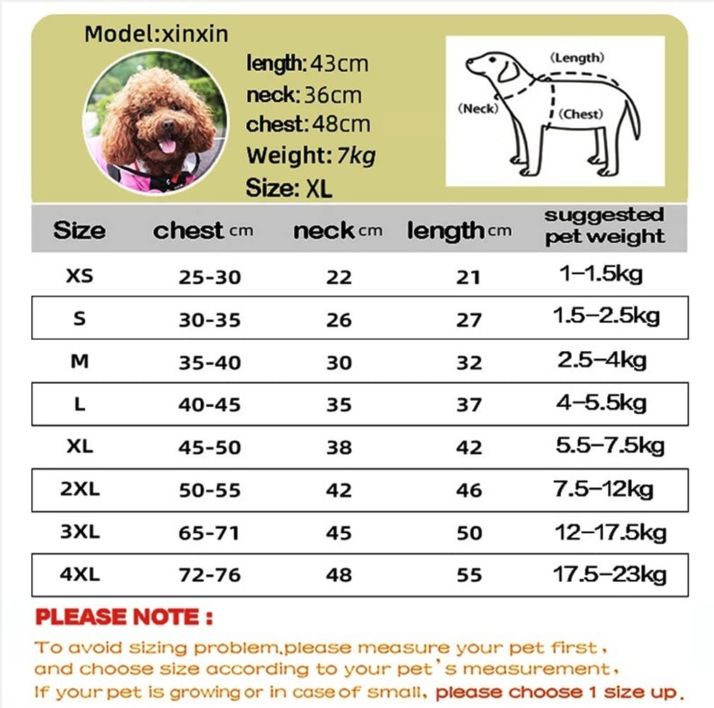 Impermeable para Perros, Mono Impermeable for Perros, Reflectante, Chaqueta con Capucha, Ropa for Exteriores for pequeños, Suministros for Mascotas(Red,XS)