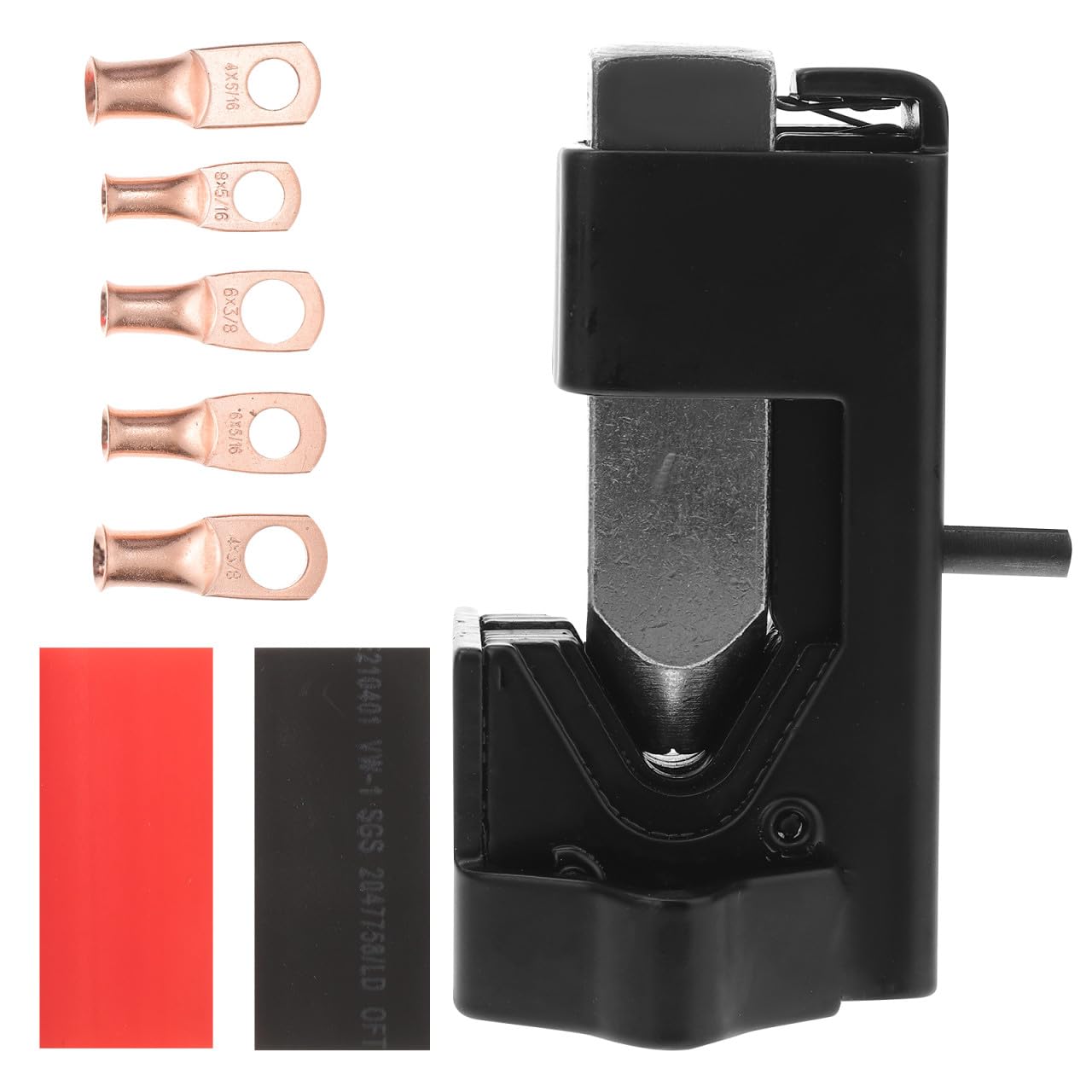 Tubes thermorétractables et outil de sertissage de câbles bornes 4 AWG UKCOCO