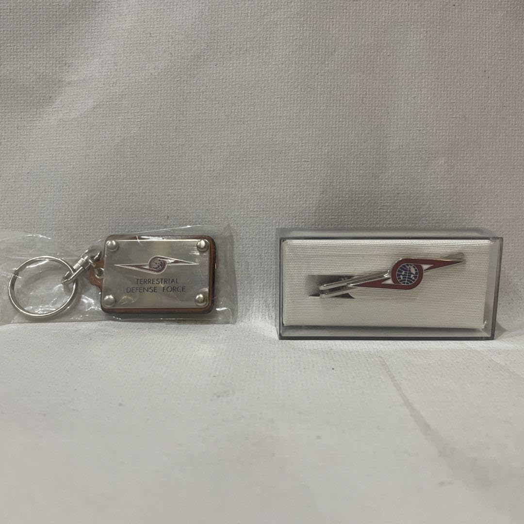 ゼネプロ　ウルトラ警備隊　ネクタイピン&キーホルダー ゼネプロウルトラ警備隊ネクタイピン&キーホルダー