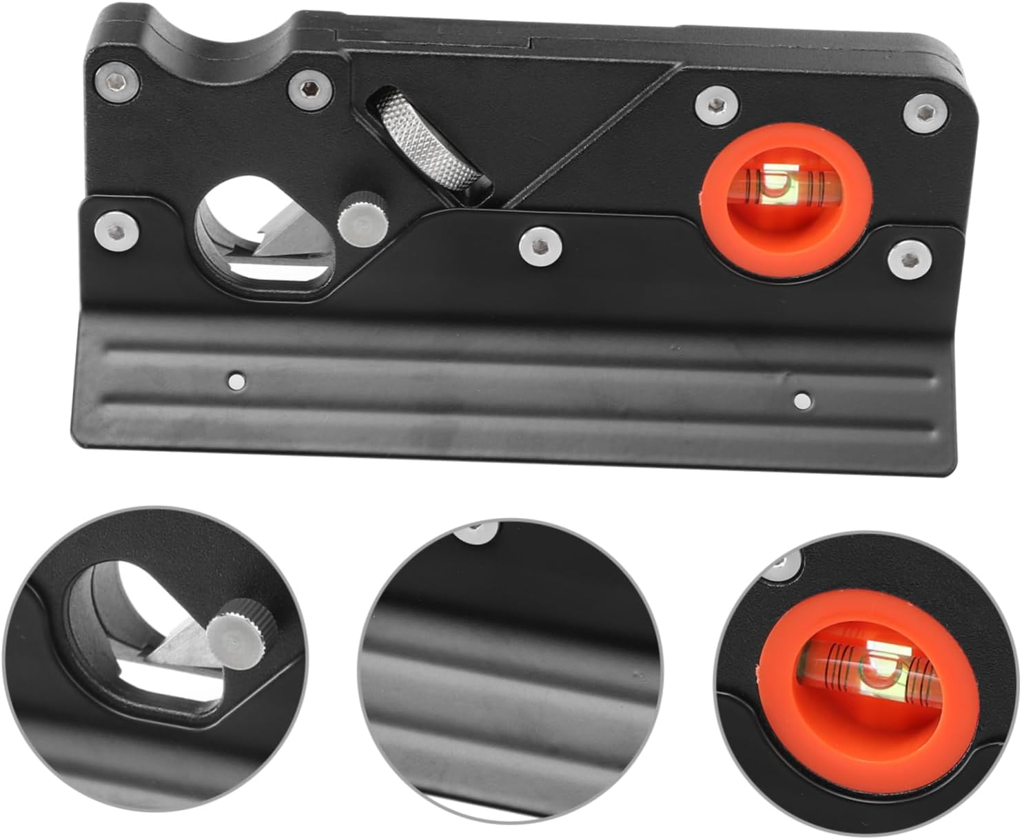 Gadpiparty 1Set Wood Chamfer Plane Trimming Tool Compact Hand Planing Carpenter Cutter for DIY Woodworking Projects Sturdy Base for Precision and Easy Use