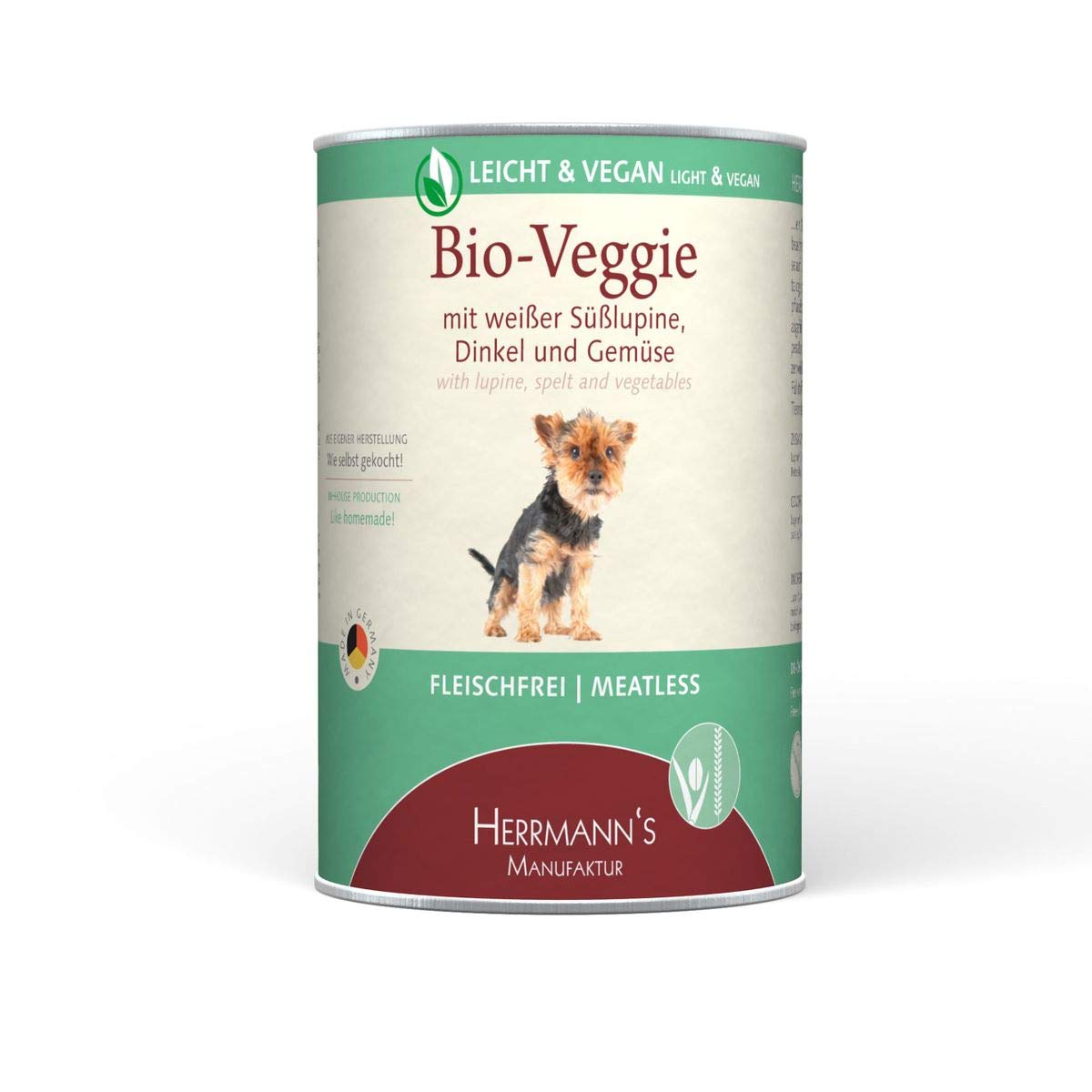 Herrmann's | Leicht Vegan Dinkel | 12 x 400 g