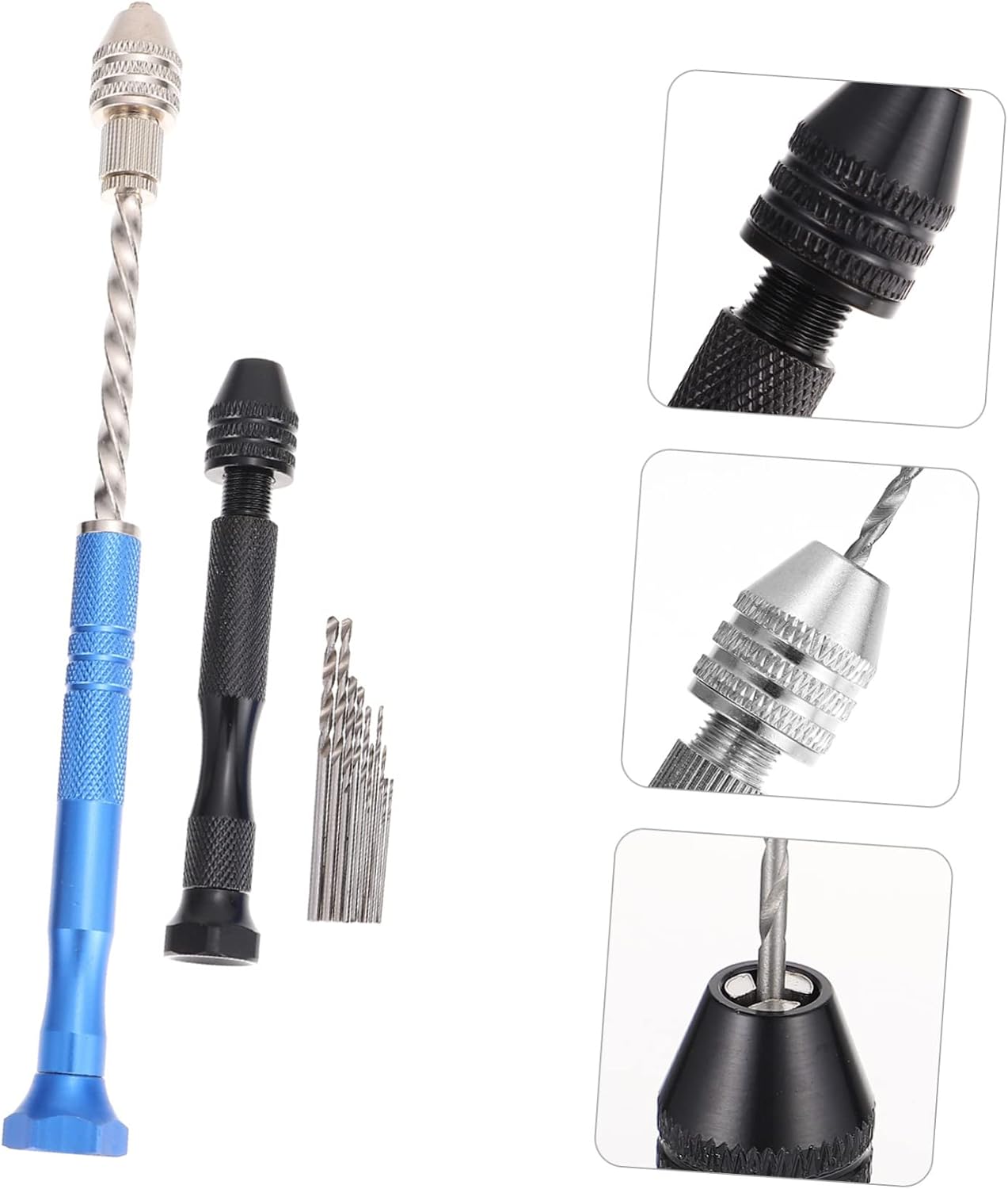 OSALADI 1set Hand Drill Tool Kit Jewelry Making Drills Pin Vise and for Diy Crafts