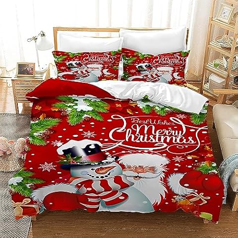 Housse de Couette Noël Gegeryozer Cover