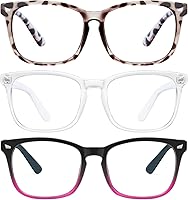 Vista 21 de hunsquer Gafas de luz azul para mujer/hombre, gafas de luz azul para computadora