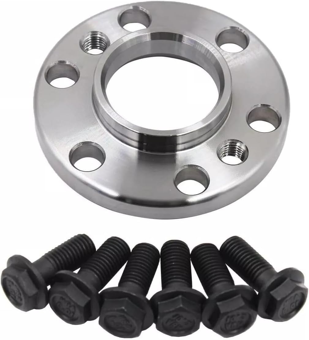 Photo 1 of ** missing bolts**Crankshaft Spacer With Bolts LS Short Crank Flexplate Spacer Used With Automatic Transmission Built Before 1997 Compatible With GM LS1 LS2 LS3 LS6 LS7 L92