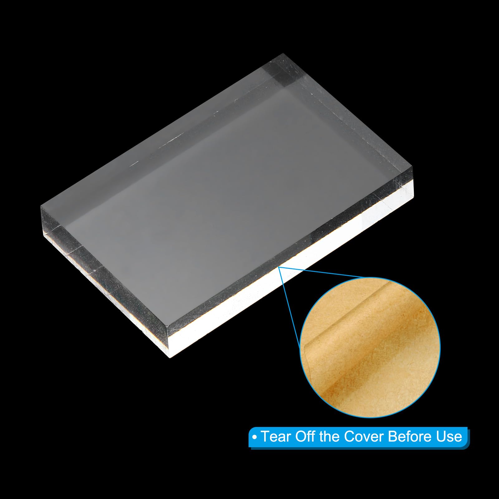 PATIKIL Acrylic Stamp Block - Image 3