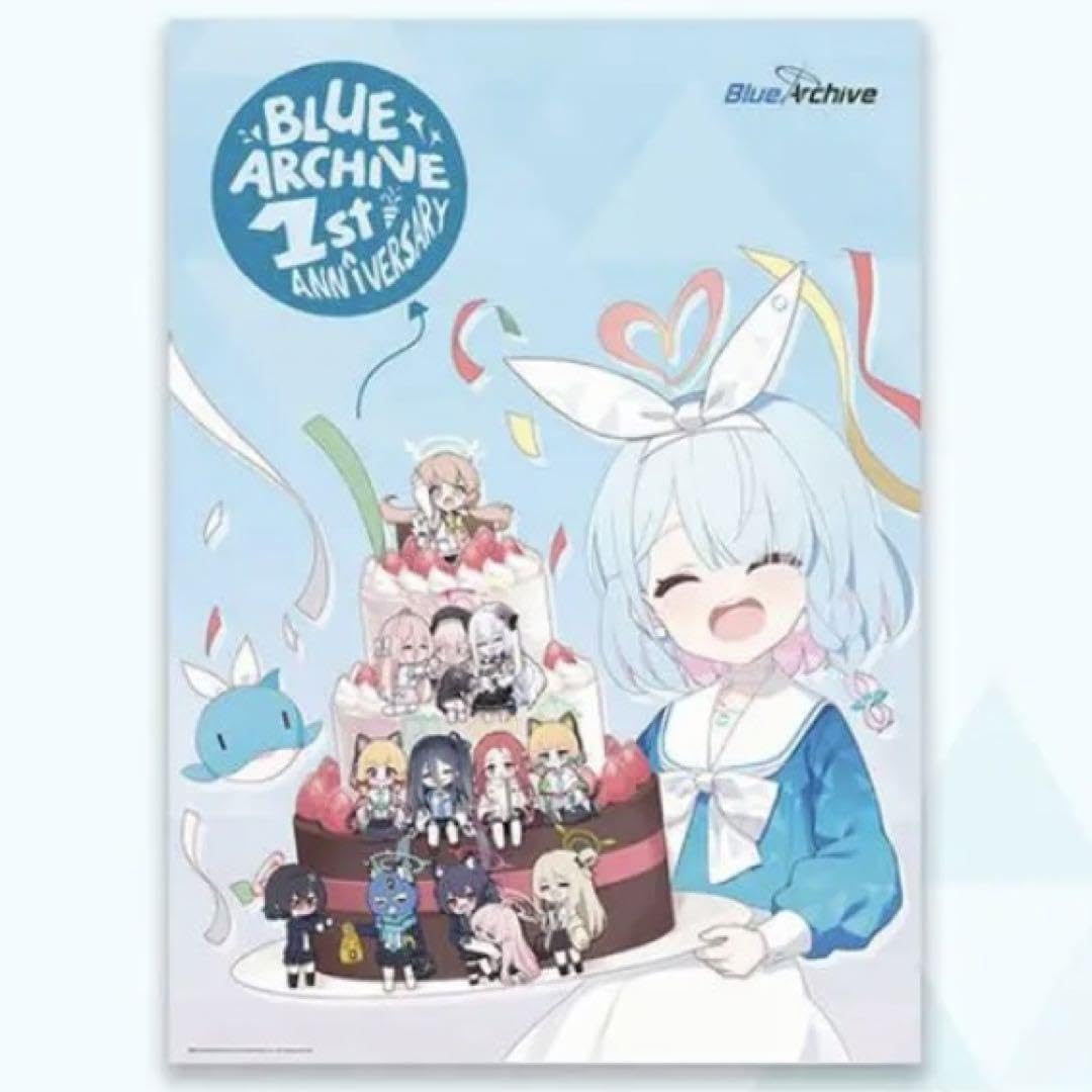 Amazon.co.jp: BLUE ARCHIVE 1ST ANNIVERSARY グロ版 ポスター