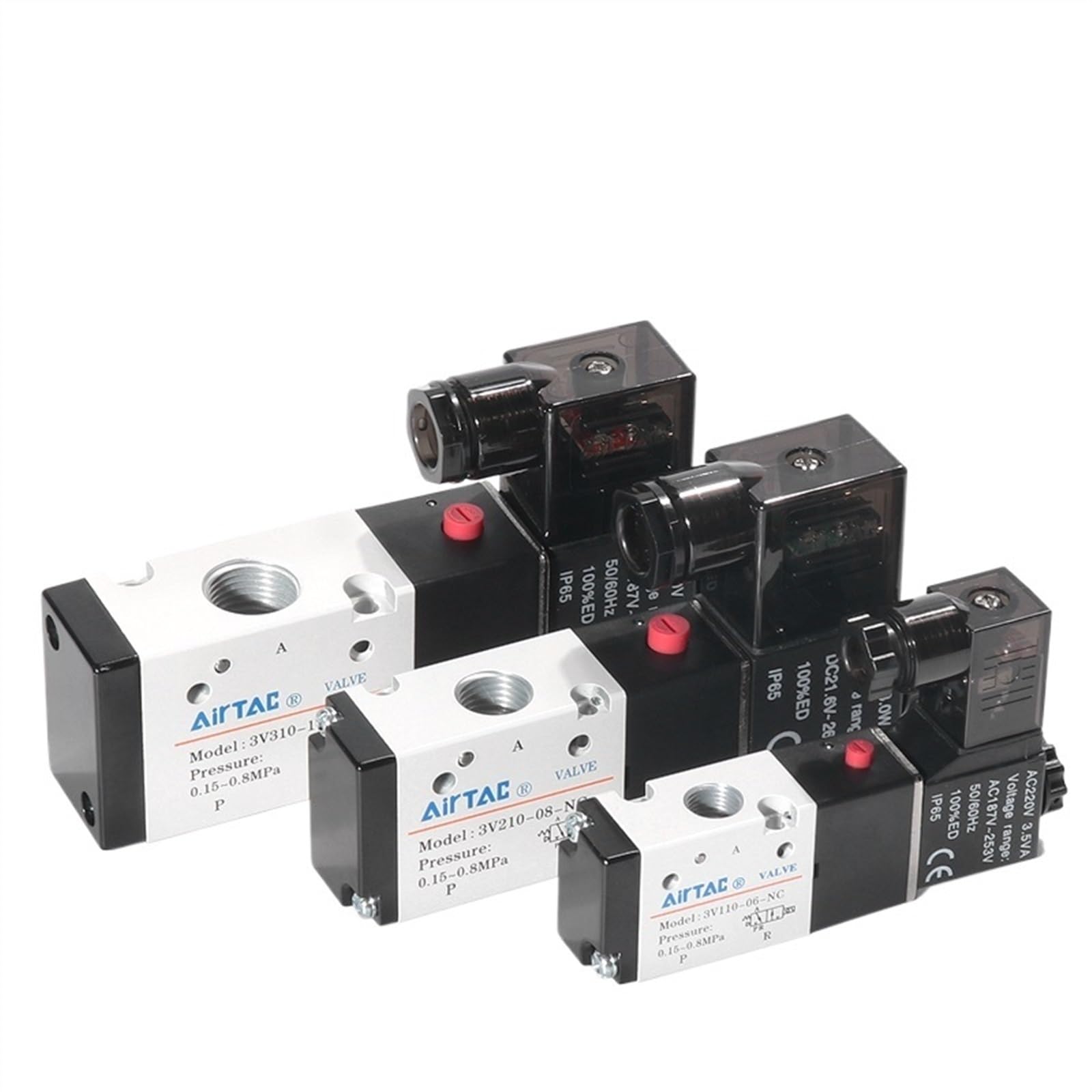 Électrovanne normalement fermée 3V110-06 haute précision d'inversion