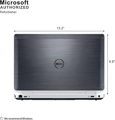 Miniatura 4 de Dell Latitude E6330 - Computadora portátil de 13 pies - Intel Core i5-3320M 2.6GHz 8GB 320GB DVDRW Windows 10 Professional (renovado)