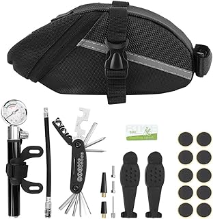 22pcs/establecer Bicycle Mountain Bike Repair Multi Tool Kit Bag Travel Emergencia portátil