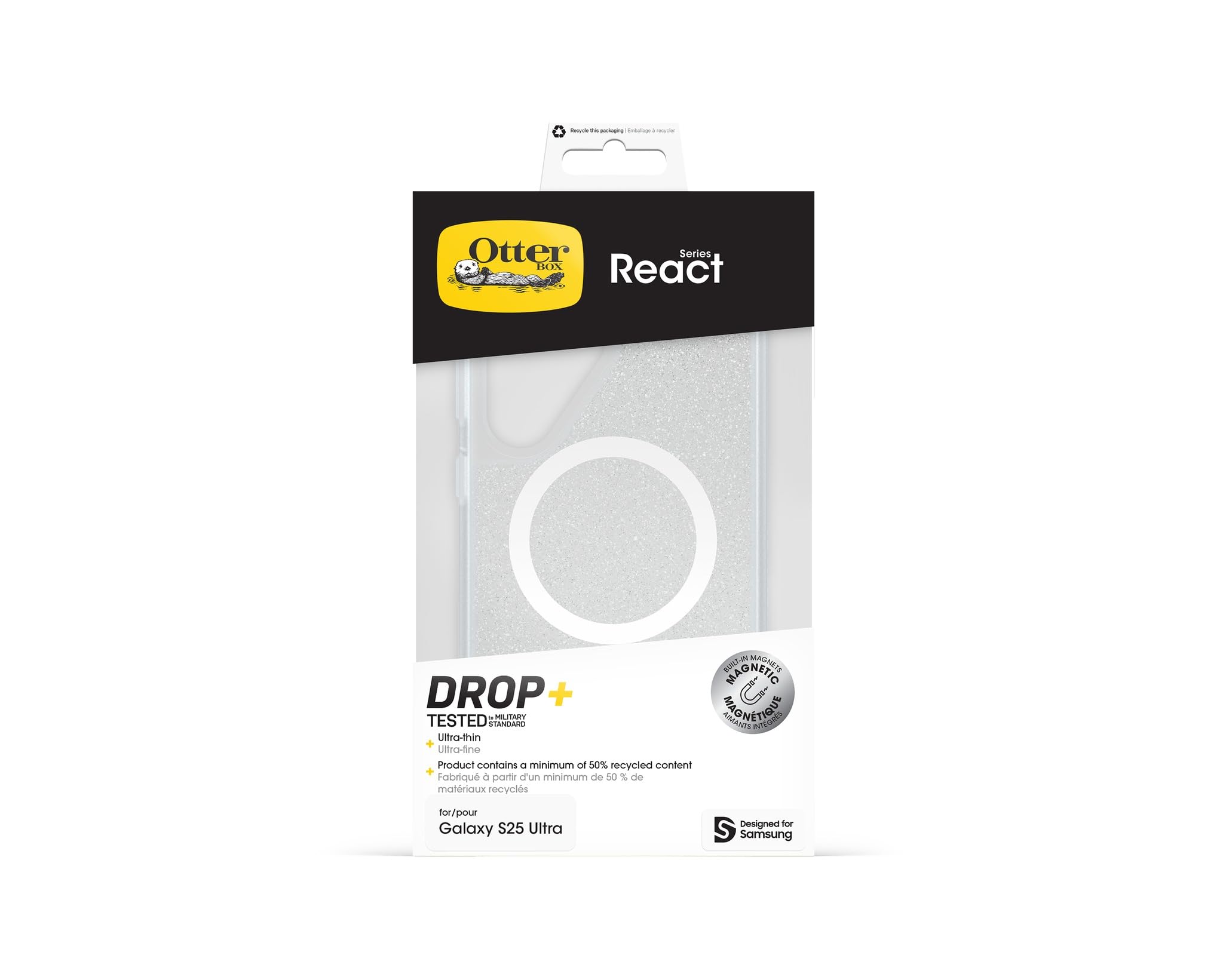 Samsung Otterbox React Case with Magnets for PA3 Gold