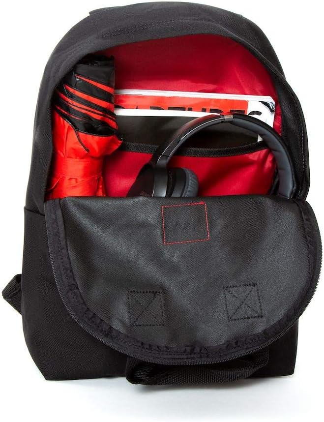 Manhattan Portage Midnight Governors Backpack Large Capacity Backpack with 13" Laptop Divider Padded Straps & Mesh Back