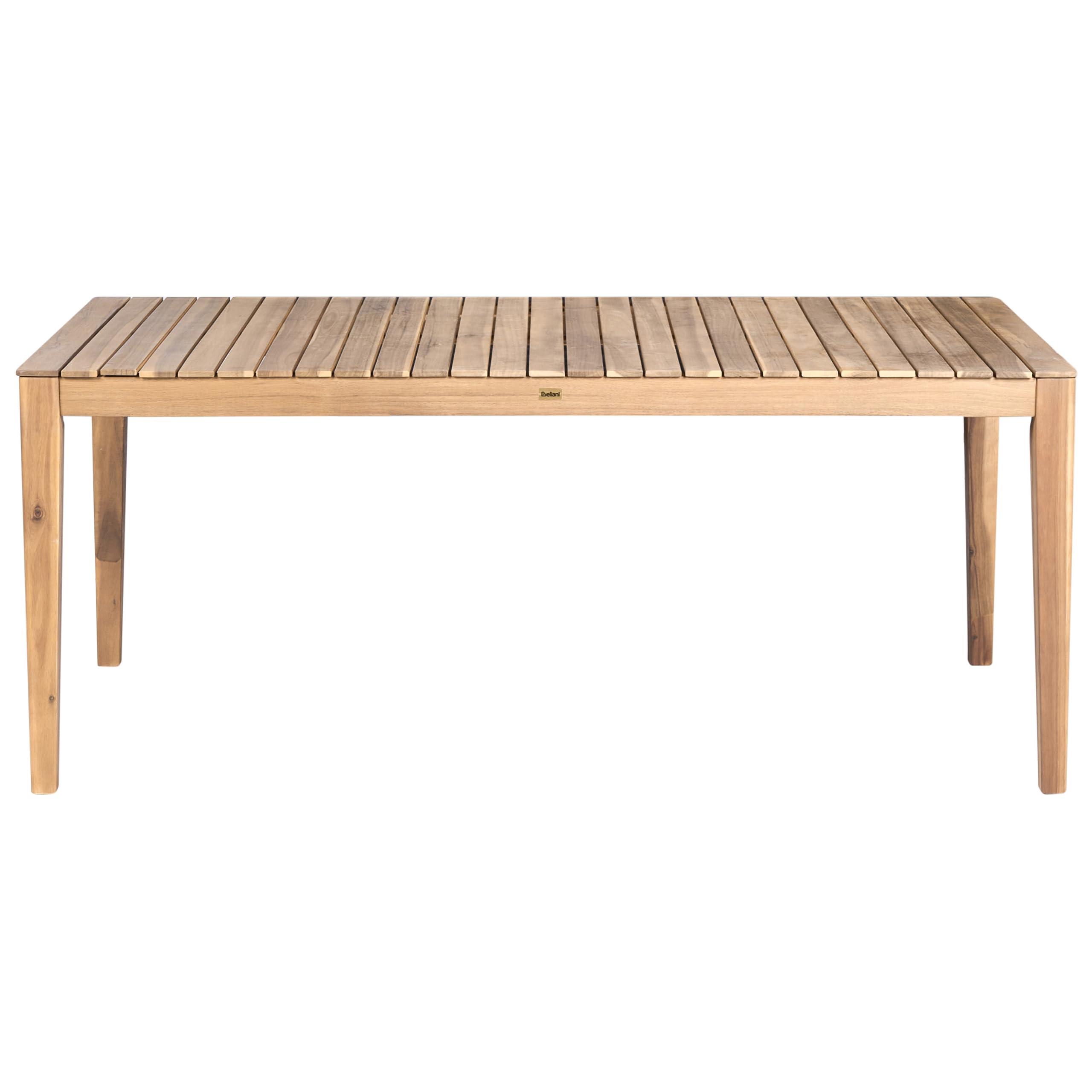 Stół jadalniany ogrodowy drewno akacjowe 180 x 90 cm na taras balkon jasnobrązowy Chioggia