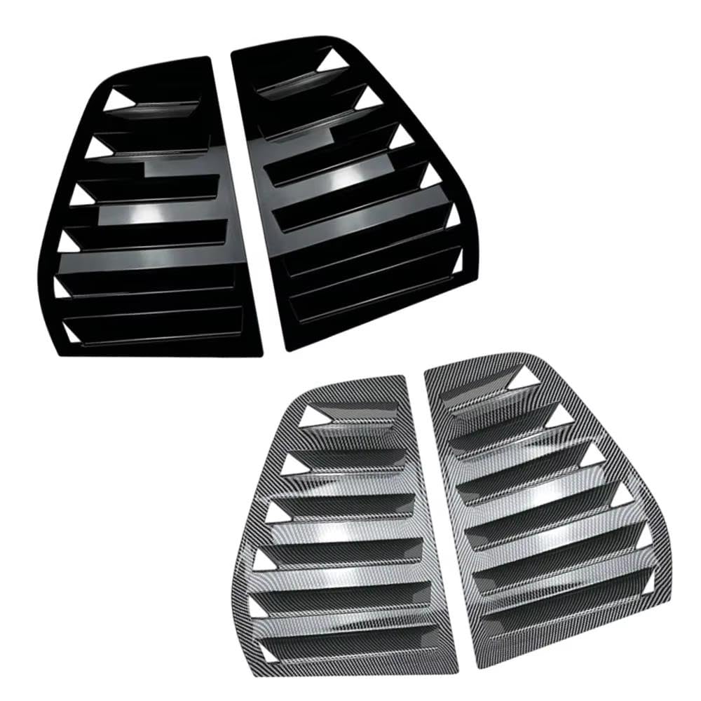 Rivestimenti Esterni Per Feritoia Posteriore Golf MK5 5 Porte 2004-2008 | Stile Posteriore Migliorato, Struttura ABS Affidabile, Facile E Conveniente(Catbon fiber look)