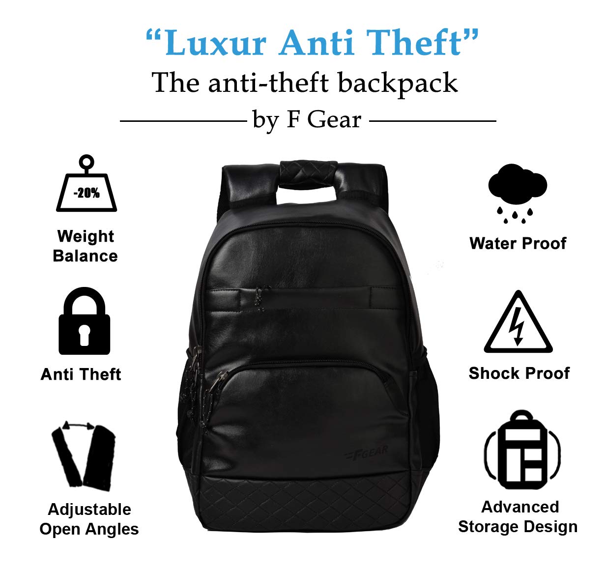 f gear luxur backpack