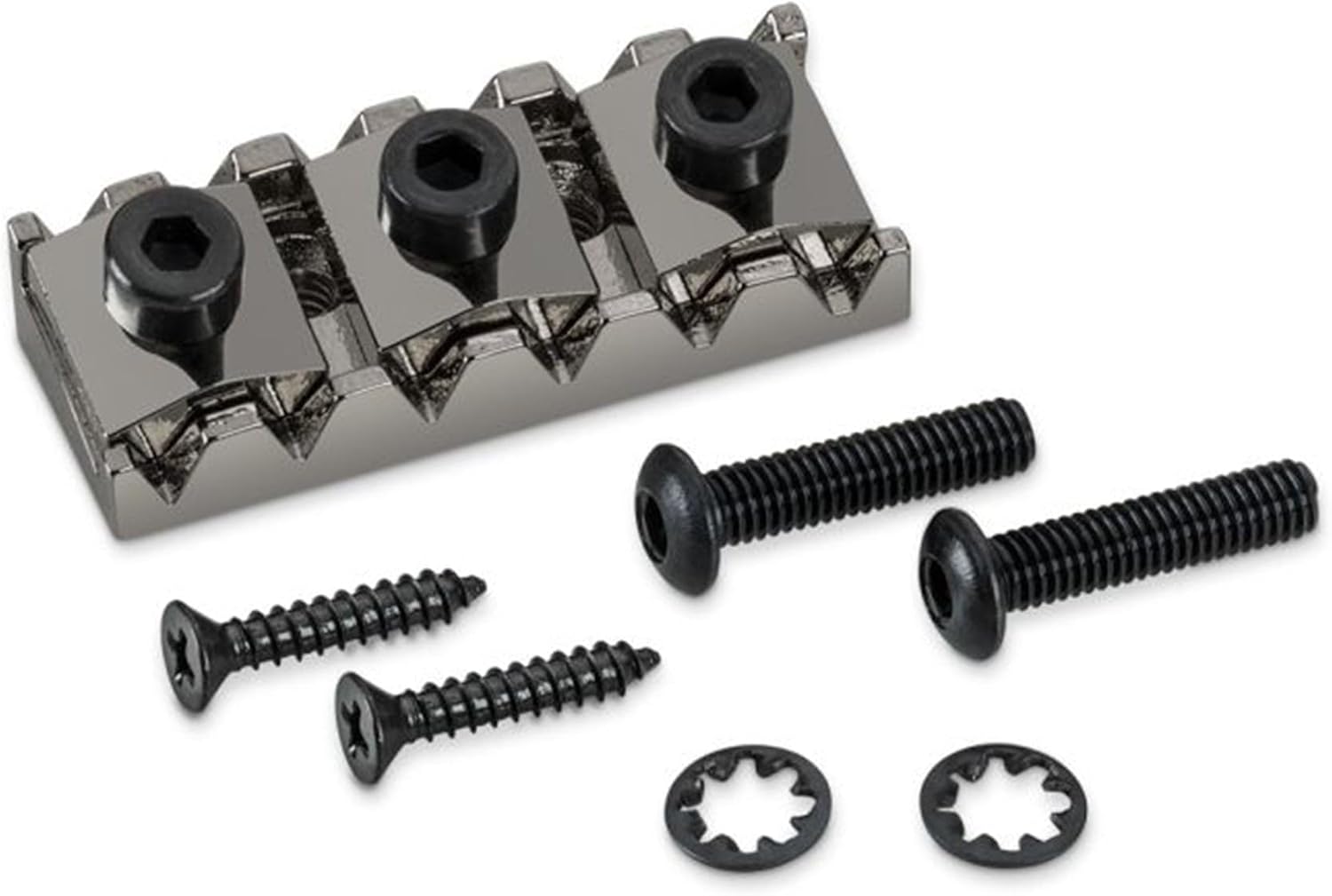 Floyd Rose Original Series Locking Nut | R2 Black Nickel