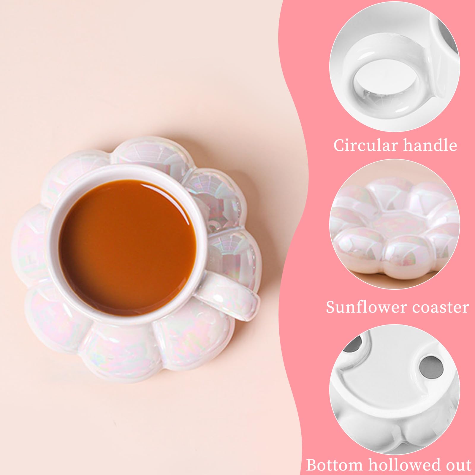 Lit Avec Tête De Lit 90 X 200 Cm - Forme Tournesol - Cuir PU - Pour Enfant - Jaune