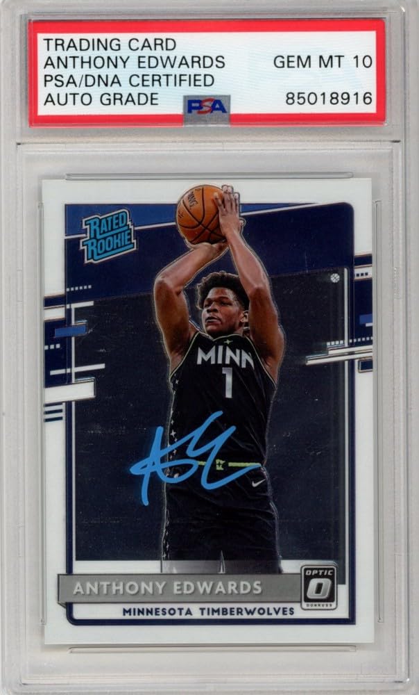 Amazon.com: Anthony Edwards 2020-21 Panini Donruss Optic Rated 