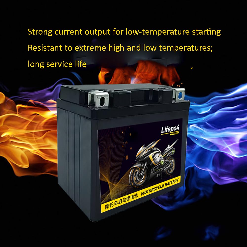 Akumulator rozruchowy LiFePO4 12V (4Ah, 5Ah, 7Ah, 9Ah, 12Ah, 15Ah, 20Ah) do motocykli, skuterów i motorowerów – litowy akumulator Powersport 12V