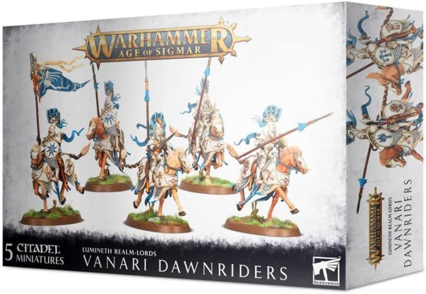 Warhammer AoS - Lumineth Realm-Lords Vanari DawnRiders
