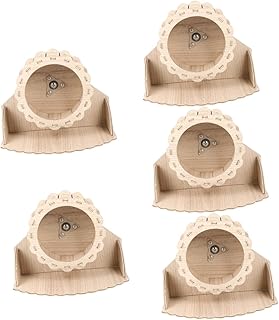 NOLITOY 5 Conjuntos Roda De Corrida Hamster Roda De Exercício De Hamster Pequeno Animal De Estimação Roda De Exercício Ouriços Roda De Corrida Ratos Roda De Exercício Gerbil Brinquedos