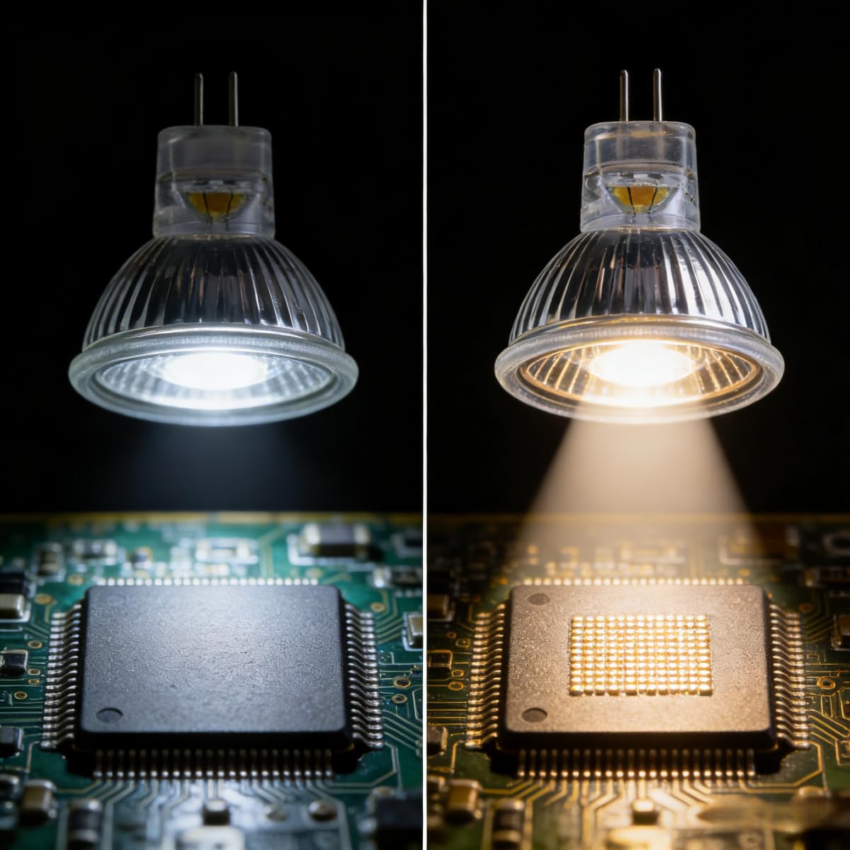 ¡MR11 lámpara halógena 6V GU4/G4 regulable 2700K blanco cálido reflector halógeno-perfecto para la iluminación del microscopio y la luz de trabajo! 4 Pcs 5W 80 Lumen