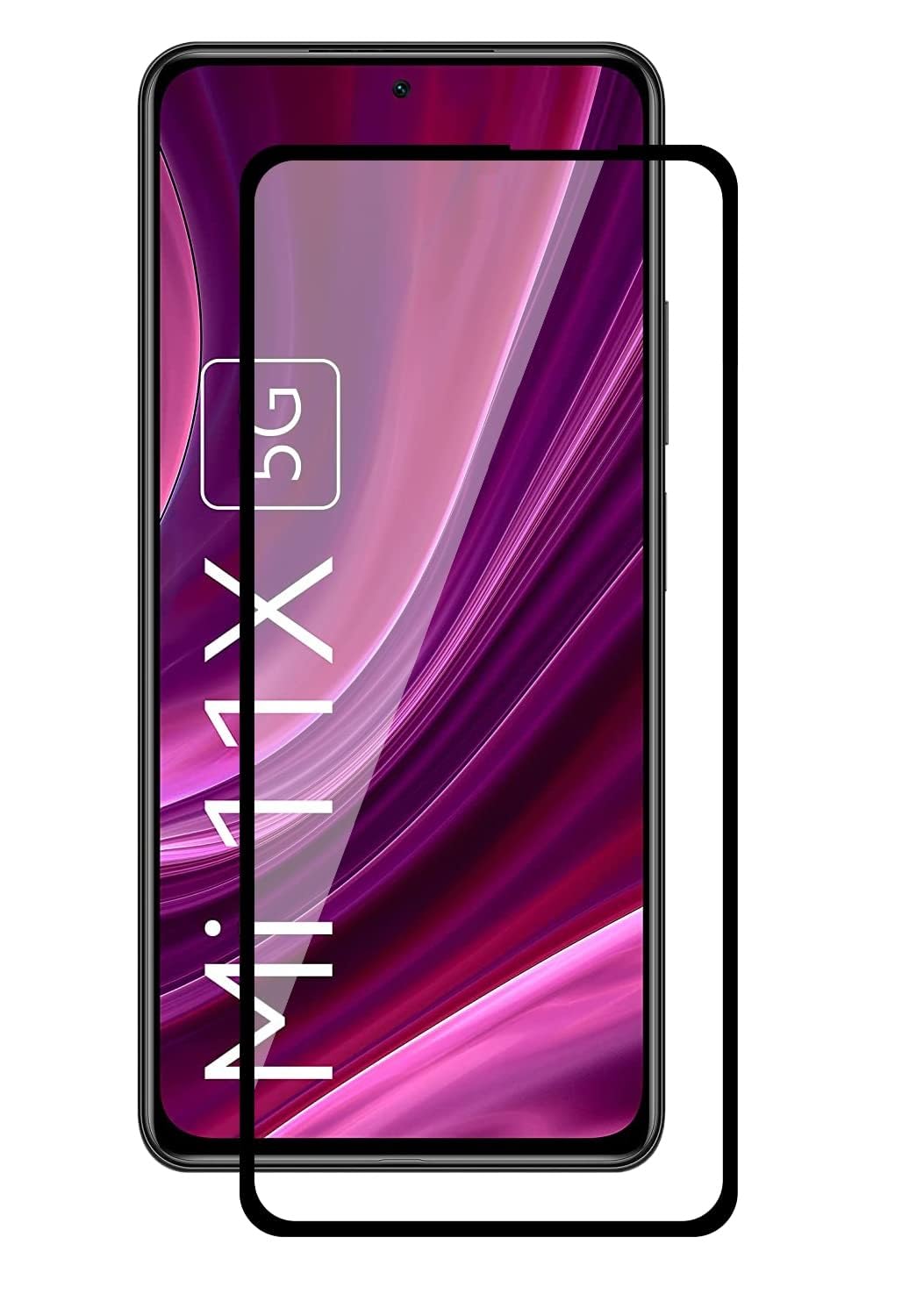 Tempered Glass Screen Protector Compatible for Mi 11X, Mi 11X Pro with Edge to Edge Coverage and Easy Installation Kit, Pack of 1, Black-image-35