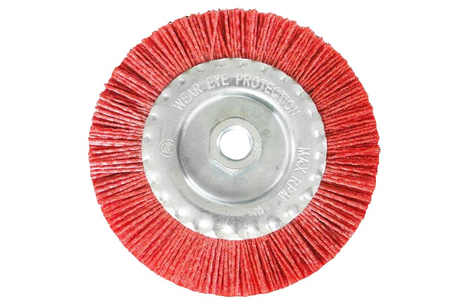 Ø 125 mm Nylon Kunststoffbürste Scheibenbürsten M14 Gewinde für Winkelschleifer
