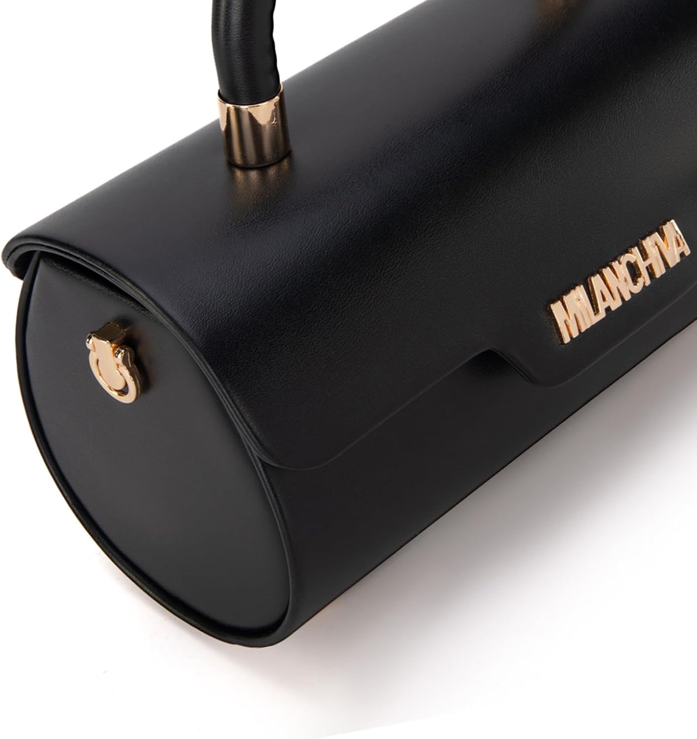 Milan Chiva Small Purses for Women Designer Mini Top Handle Purse Cute Handbags Barrel Shape Purse | Small, Designer, Mini, Cute - Image 2