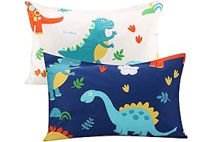 UOMNY Dinosaur Pillow Cover: Soft & Fun for Kids' Imaginations
