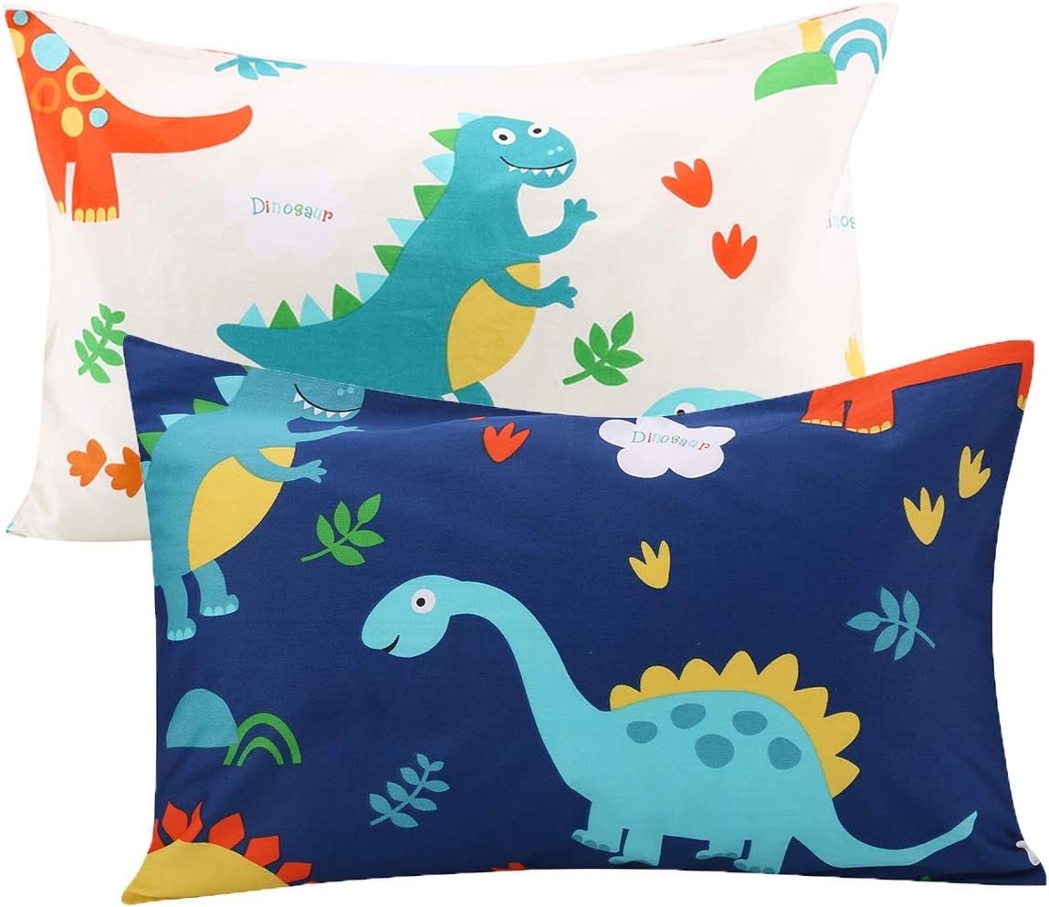 Toddler Pillowcases 2 Pack Pillow Cover Pillowslip Case Fits Pillows