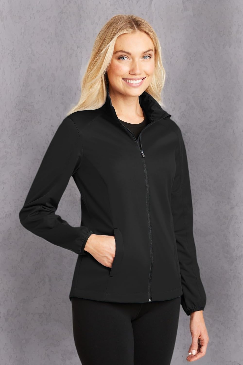 Port Authority Ladies Active Soft Shell Jacket. L717 - Image 9