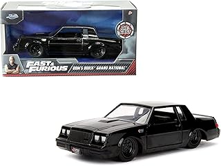 JADA TOYS 1/32 ワイルドスピード ドムズ ビュイック グランド ナショナル 1987 ブラック F&F Dom's Buick Grand National ミニカー [並行輸入品]