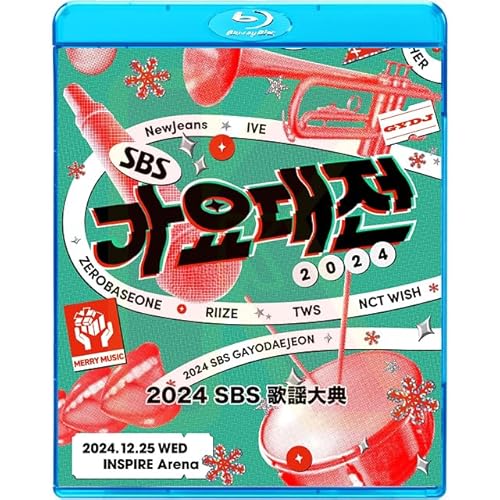 Blu-ray 2024 SBS 歌謡大典 2024.12.25 年末 K-POP音楽歌謡祭 KPOP