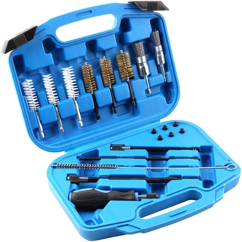 19 pc Set Injection Nozzle Seal Tool Injector Manhole Cleaning Set