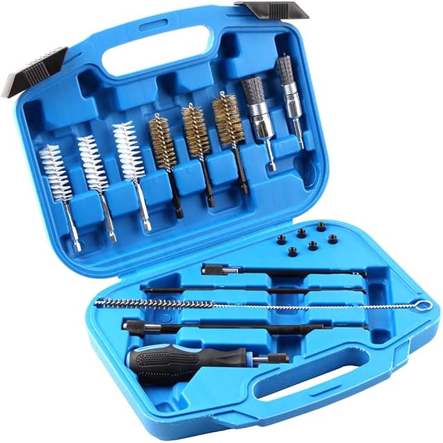 19 pc Set Injection Nozzle Seal Tool Injector Manhole Cleaning Set